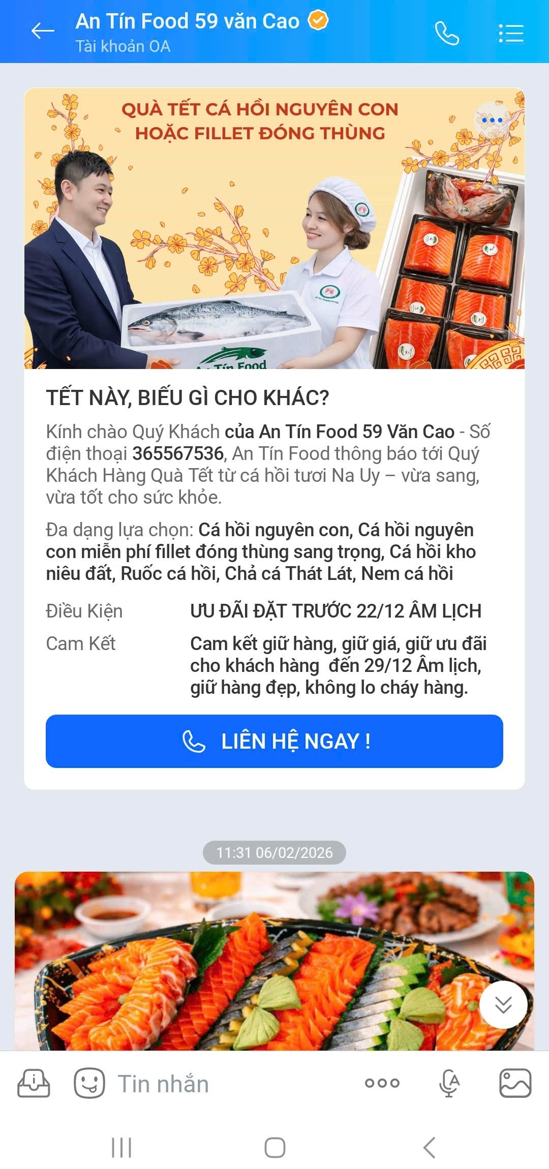 Phản hồi khách hàng 5